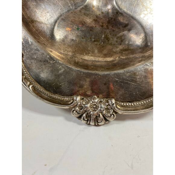 1847 Rogers Bros. Ambassador Silhouette Tree of Life Meat Platter. - Picture 2 of 7